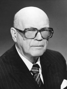 Suomen tasavallan 8. presidentti Urho Kaleva Kekkonen 1.3.1956–27.1.1982. K. k. 31.8.1986. Kuva: Sotamuseo