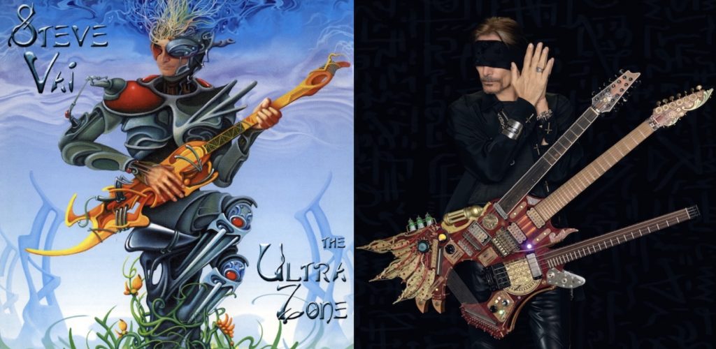 Steve Vai: The Ultra Zone (Epic / Sony Music 1999) ja Inviolate (Favored Nations / Mascot 2022).