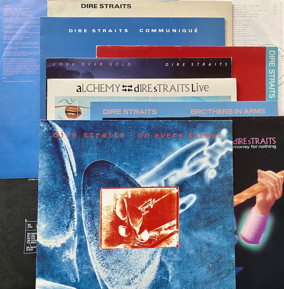 Dire Straits -tuotantoa vuosilta 1978–1991. Kuva: Tuomas Pelttari.