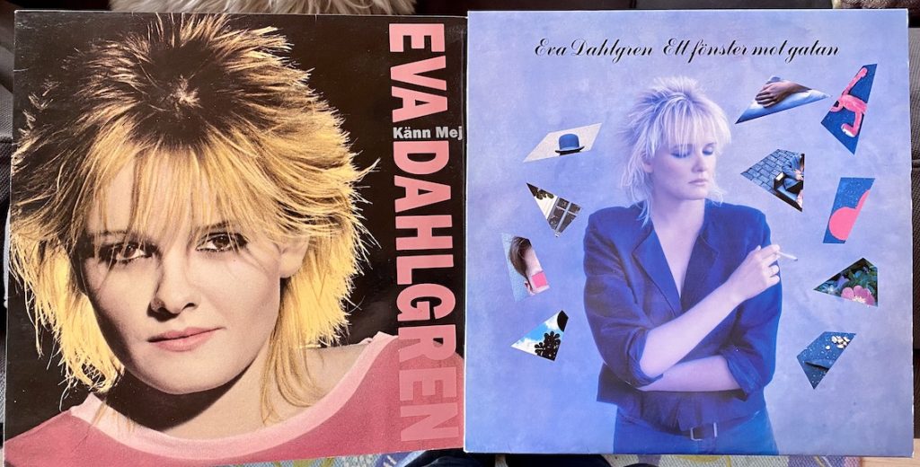 Eva Dahlgren 1984: samlingsalbum Känn mej och Ett fönster mot gatan. Bild: Tuomas Pelttari